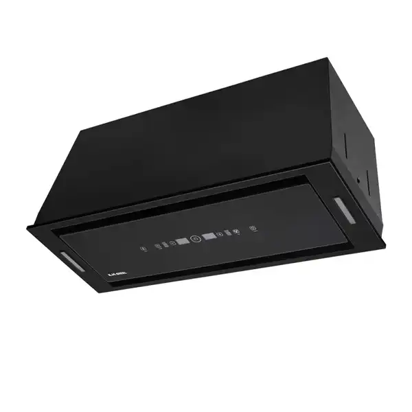 Iliya Steel Hidden Hood, Hiva Model, Black, 75cm هود مخفی ایلیا استیل مدل هیوا مشکی 75cm
