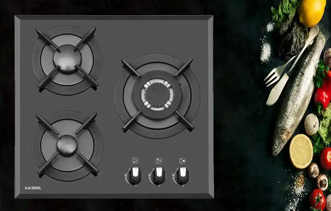 خرید اجاق گاز صفحه ای ایلیا استیل G301