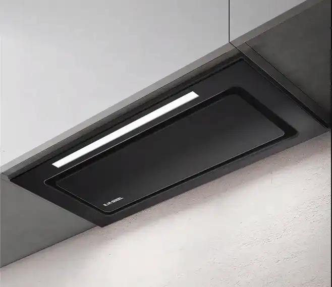 هود مخفی ایلیا استیل مدل زیبا مشکی 75cm