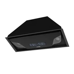 هود مخفی ایلیا استیل مدل آلما مشکی 75cm