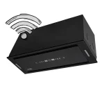 خرید هود مخفی ایلیا استیل مدل هیوا WIFI مشکی 75cm از کارینوشاپ