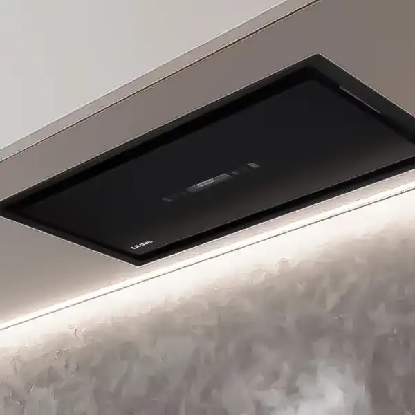هود مخفی ایلیا استیل مدل تینا مشکی 75cm