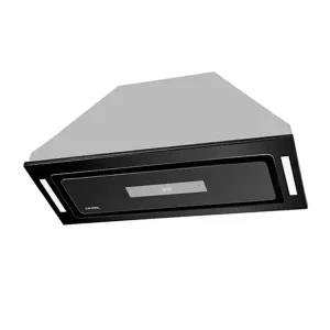 هود مخفی ایلیا استیل مدل تارا مشکی 75cm