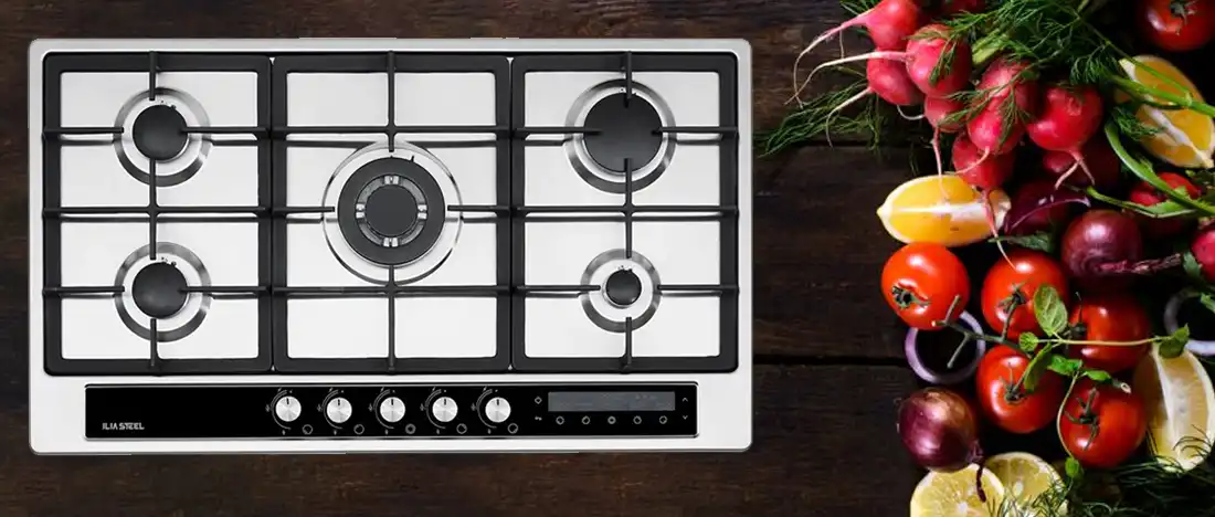 خرید اجاق گاز صفحه ای ایلیا استیل S512D از کارینوشاپ