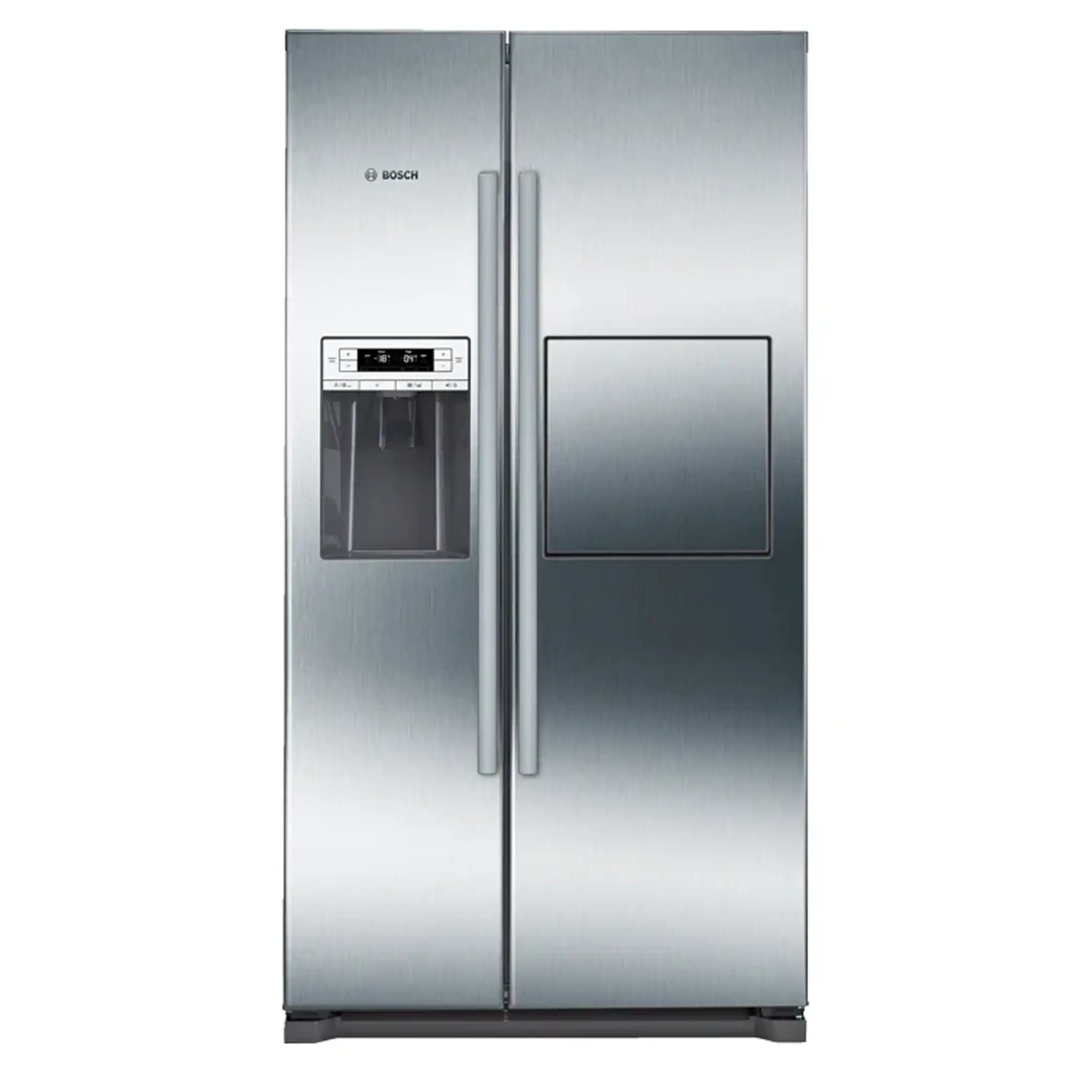 Bosch 30 ft. Side-by-Side Refrigerator Freezer Model KAG90AI20N Steel 2 یخچال فریزر ساید بای ساید بوش 30 فوت مدل KAG90AI20N استیل