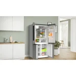 خرید یخچال فریزر ساید بای ساید بوش 30 فوت مدل KFI96APEA استیل
