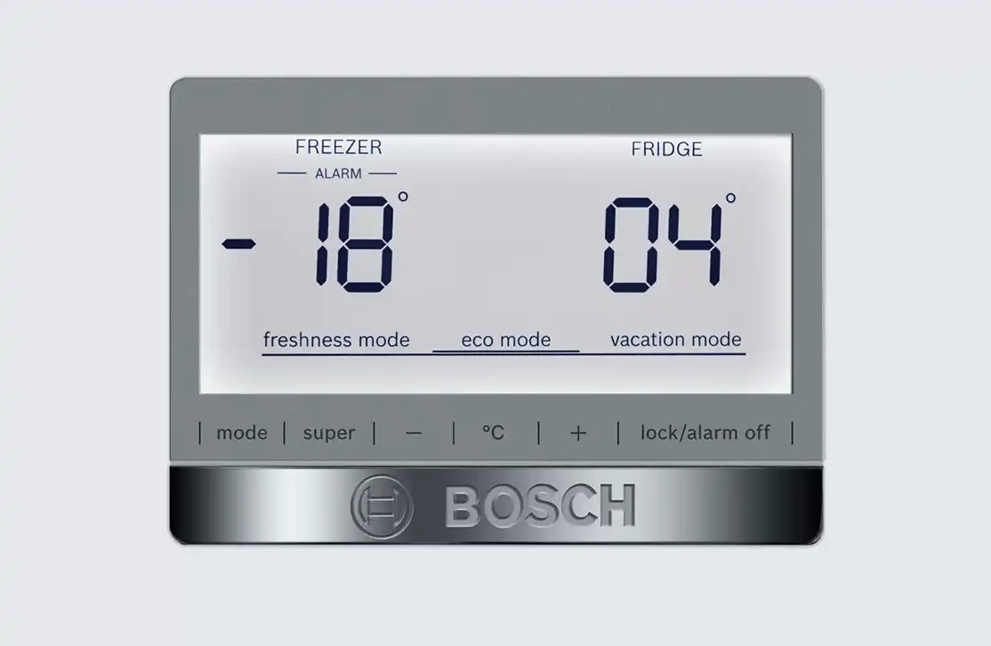 پنل یخچال فریزر بوش 30 فوت مدل KGD86AI304 استیل