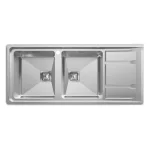 سینک توکار باکسی اخوان 389S لگن چپ