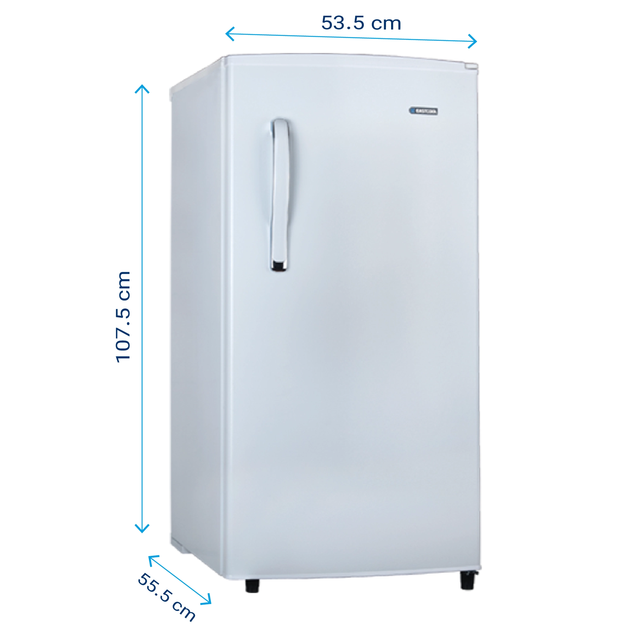 ابعاد یخچال کمپینگ ایستکول 9 فوت مدل TM-919-DC رنگ سفید