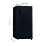 ابعاد یخچال کمپینگ ایستکول 9 فوت مدل TM-919-DC رنگ مشکی