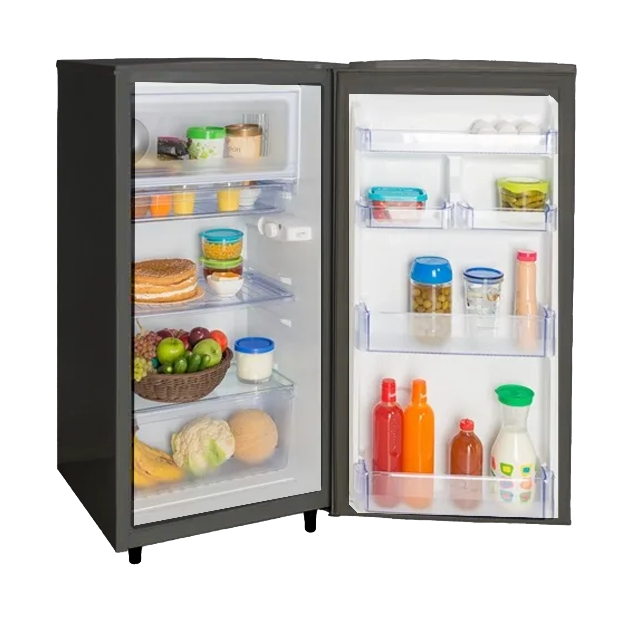 فضای داخلی یخچال کمپینگ ایستکول 9 فوت مدل TM-919-DC رنگ مشکی