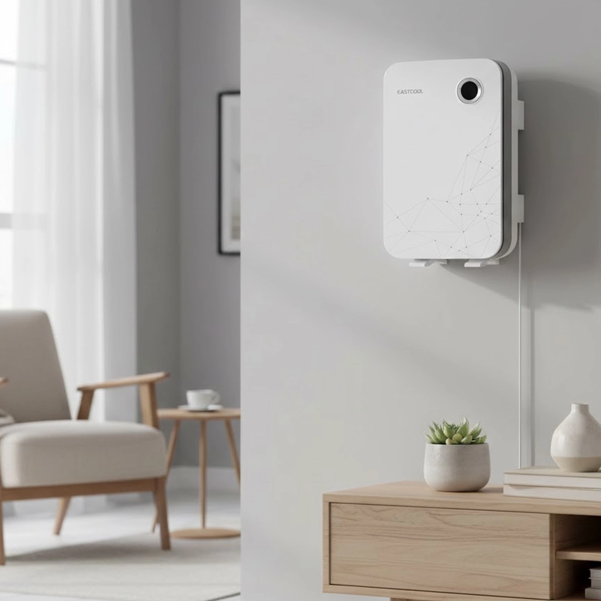 دستگاه تصفیه هوا ایستکول TM-TW209 رنگ سفید