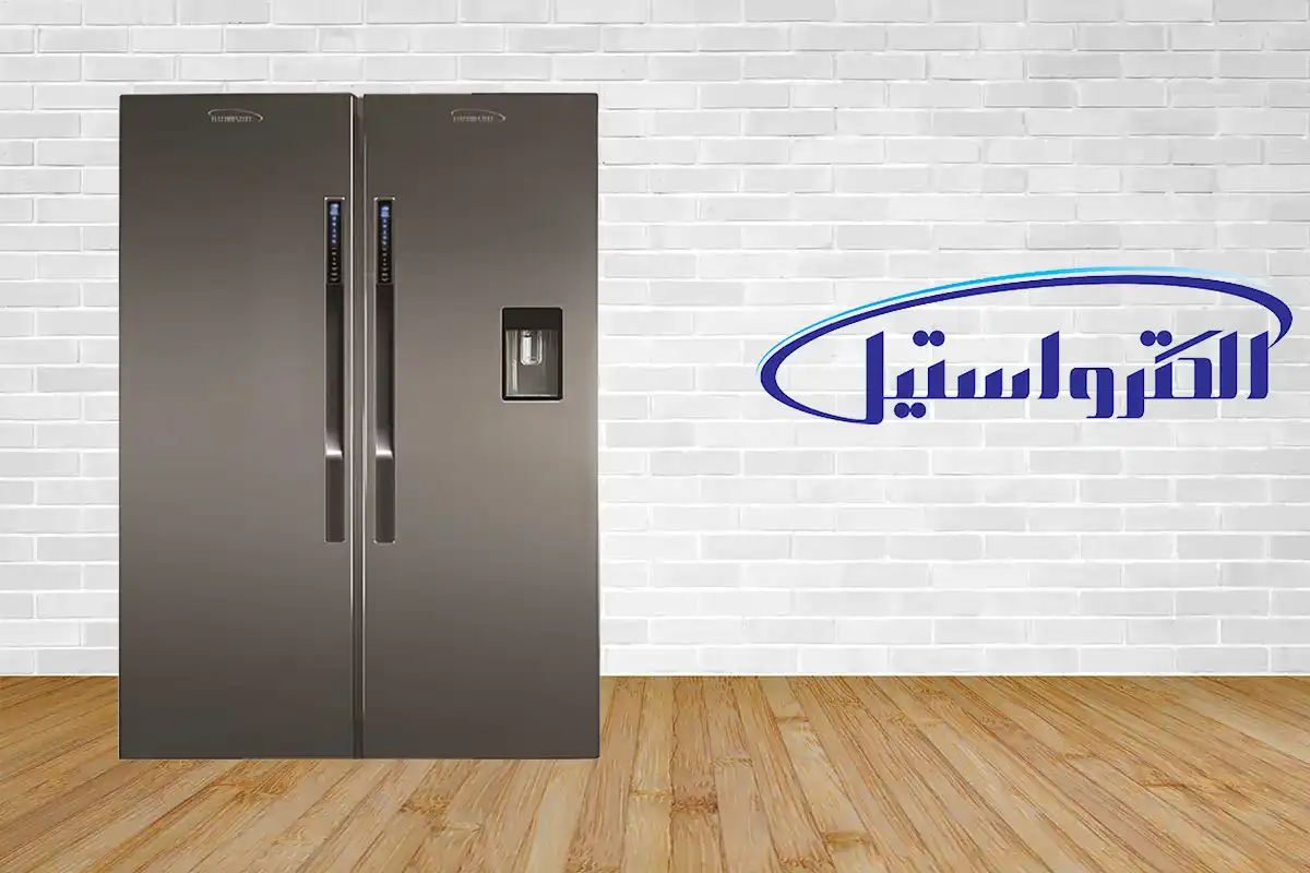 یخچال فریزر الکترواستیل دوقلو مدل سیمپل ES21 رنگ تیتانیوم