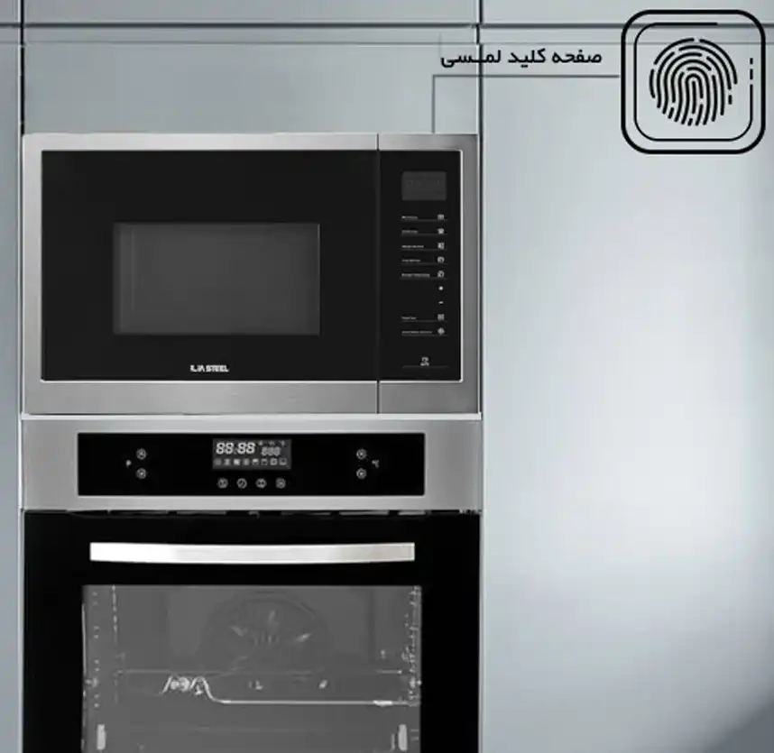 پنل لمسی مایکروویو توکار ایلیا استیل IM112