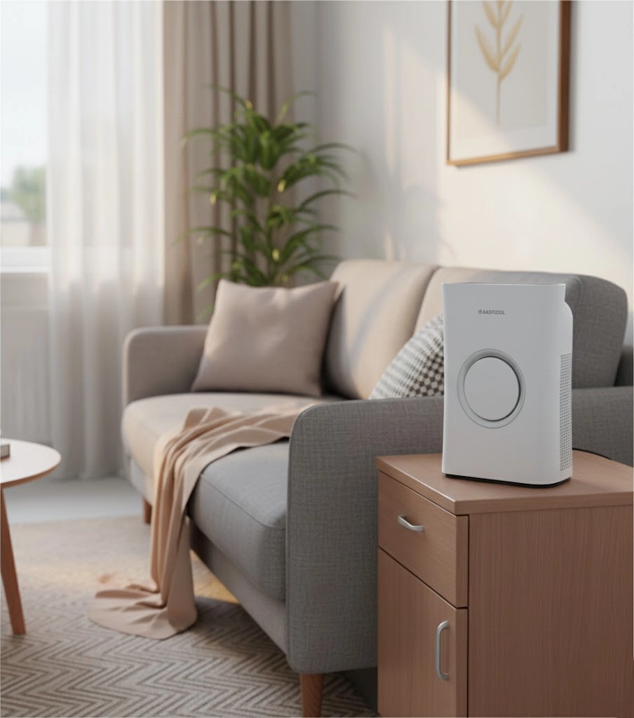 خرید دستگاه تصفیه هوا ایستکول TM-TW400H رنگ سفید