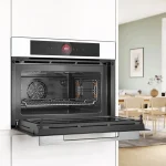 خرید فر مایکروویو کامپکت توکار بوش مدل CMG7241W1 سفید