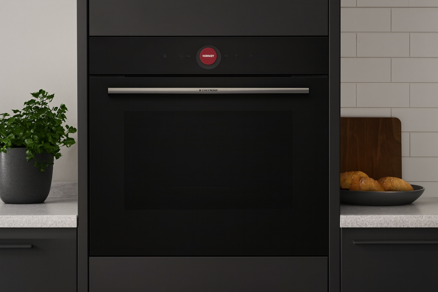 Bosch built-in electric oven, model HBG7341B1M, black
