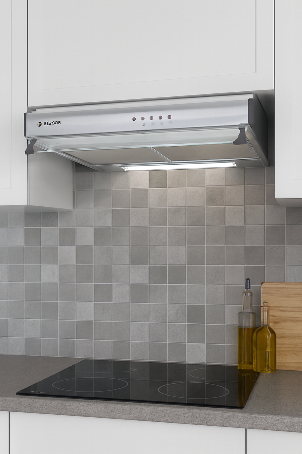 هود مخفی بوش مدل DHU665CQ استیل 60cm
