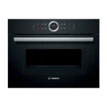 فر مایکروویو کامپکت توکار بوش مدل CMG633BB1 مشکی