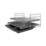 سینی فر برقی توکار بوش مدل HBJ558YW0Q سفید