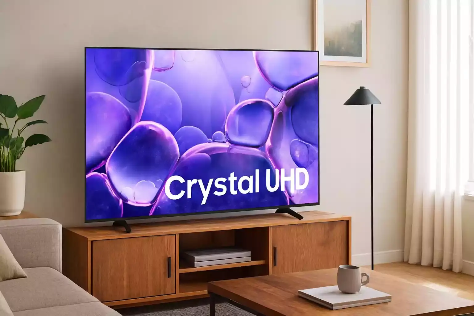 خانه ای زیبا با تلویزیون سامسونگ U8000F