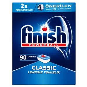 قرص ظرفشویی اصل فینیش ترکیه و اصل اروپا قرص ماشین ظرفشویی کلاسیک فینیش FINISH تعداد قرص 90 عدد اصل