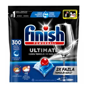 قرص ماشین ظرفشویی اولتیمیت فینیش FINISH تعداد قرص 300 عدد اصل ، قرص اصل فینیش ترکیه و اصل اروپا خرید از نمایندگی قرص ماشین ظرفشویی فینیش