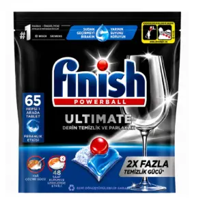قرص ماشین ظرفشویی اولتیمیت فینیش FINISH تعداد قرص 65 عدد اصل ، قرص اصل فینیش ترکیه و اصل اروپا خرید از نمایندگی قرص ماشین ظرفشویی فینیش