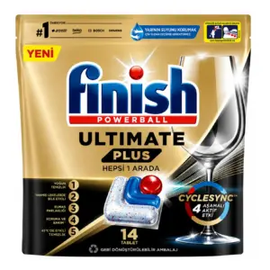 قرص ماشین ظرفشویی اولتیمیت پلاس فینیش FINISH تعداد قرص 12 عدد اصل ، قرص اصل فینیش ترکیه و اصل اروپا خرید از نمایندگی قرص ماشین ظرفشویی فینیش