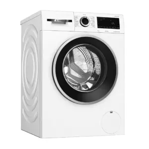 ماشین لباسشویی بوش WGA14400GC رنگ سفید سری 4 با ظرفیت 9 کیلو، موتور BLDC Inverter، سرعت 1400 دور، 14 برنامه، VarioPerfect، Wi-Fi و ساخت ترکیه.